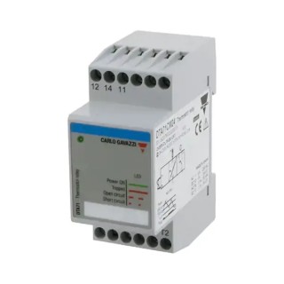Carlo Gavazzi Monitoring Relay, 1 Phase, SPDT Contact, DIN Rail Mount, 18V AC Supply, 8A Contact Current, IP20 DTA71CM24