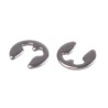RS PRO Stainless Steel Type E Circlip 1.7 mm Shaft Diameter, 0.4 mm Thickness, 3.85 mm Outside Diameter 209-6823