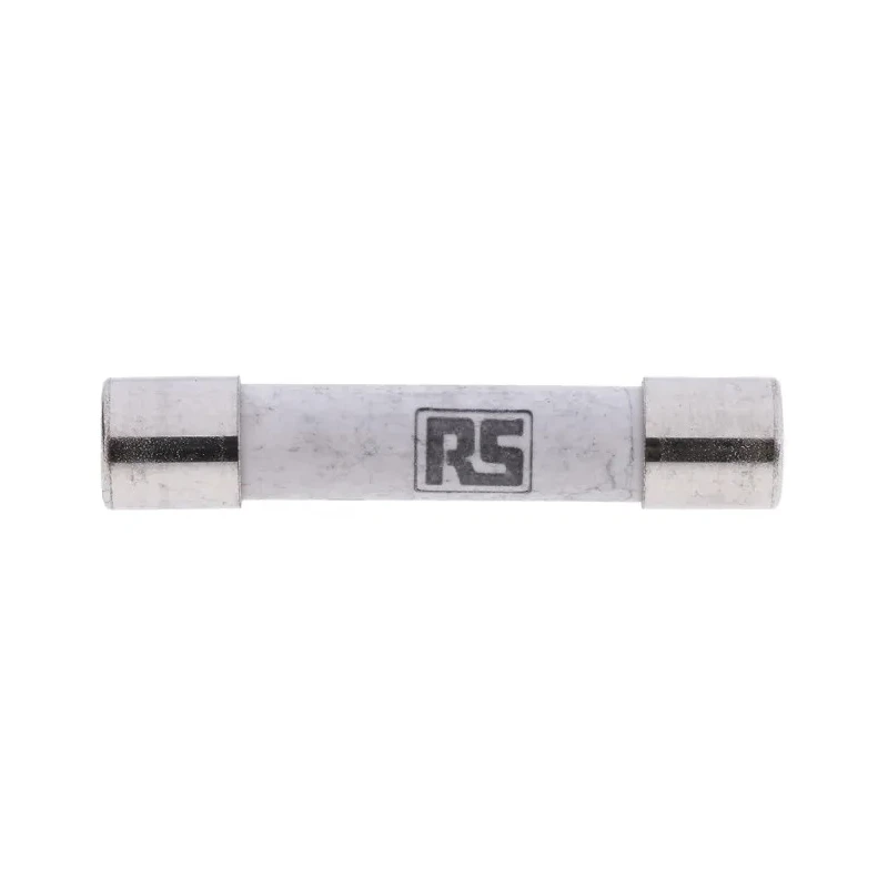 RS PRO 500mA F Ceramic Cartridge Fuse 6.3 x 32 mm 500V AC Fast Acting 209-9276