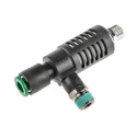 SMC Adjustable Exhaust Valve, Threaded 1/8 in Male Connections, Built-in Silencer, 0.1–1 MPa Operating ASV310F-01-06S