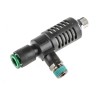 SMC Adjustable Exhaust Valve, Threaded 1/8 in Male Connections, Built-in Silencer, 0.1 - 1 MPa Operating ASV310F-01-06S