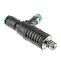 SMC Adjustable Exhaust Valve, Threaded 1/8 in Male Connections, Built-in Silencer, 0.1–1 MPa Operating ASV310F-01-06S