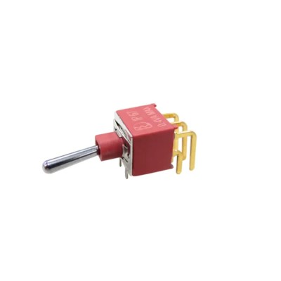 RS PRO Toggle Switch Through Hole Mount On-None-On DPDT Right Angle Terminal IP67 Rated 209-9343