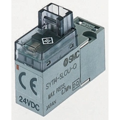 SMC 2 Station Metric Manifold Base Die Cast Aluminium SS3Y1-S41-02-M5-Q