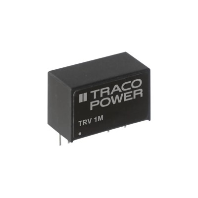 TRACOPOWER 1 Watt SIP-9 DC/DC Converter 12V dc Output 83mA, 12-18V dc Input Through Hole Package TRV 1-1512M