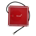 Eccel Technology Ltd Square RFID Antenna 13.56 MHz High Frequency with 3-Way Socket JST Mux ANT 1356-80x80-300