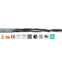 Igus Chainflex CF130.UL Control Cable, 7 Cores 0.75mm² 18 AWG Unscreened Grey Thermoplastic Elastomer CF130.07.07.UL (10m)