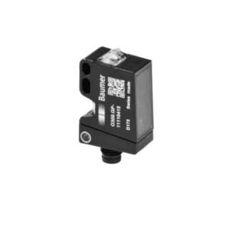 Baumer Retroreflective Photoelectric Sensor, Block Sensor, 5 mm Detection Range, Push Pull Output, IP67 O300.RR-GL1Z.72N