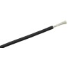 RS PRO Black 0.25 mm² Hook Up Wire, 1 x 1 mm Core Strands, 25 m Length, Silicone Rubber Jacket, 500 V, 200°C 210-1263