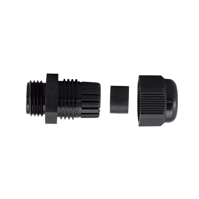 RS PRO Black Polyamide 66 Cable Gland M25 Thread Size 11 mm Min. 17 mm Max. IP68 KSS METRIC THREAD 210-1344