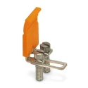 Phoenix Contact SB 2-URTK/SP Series Jumper Switch, Pitch 8.2 mm, 2 Positions, Silver 0360012