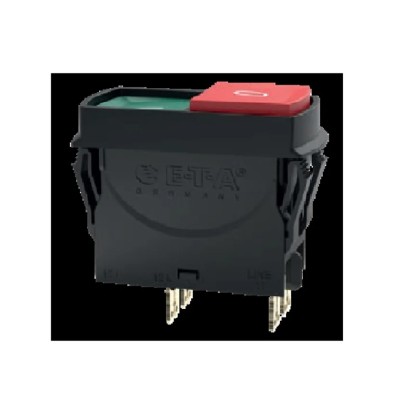 ETA 2-Pole Thermal Circuit Breaker 10A Screw Mount 240V AC 50V DC 3120-N32V-H7T1-SGRX-10A-U0000M