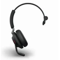 Jabra On Ear Headset Evolve2 65 Black Wireless, USB-A, 20Hz-20,000Hz EVOLVE2 65