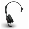 Jabra On Ear Headset Evolve2 65 Black Wireless, USB-A, 20Hz-20,000Hz EVOLVE2 65