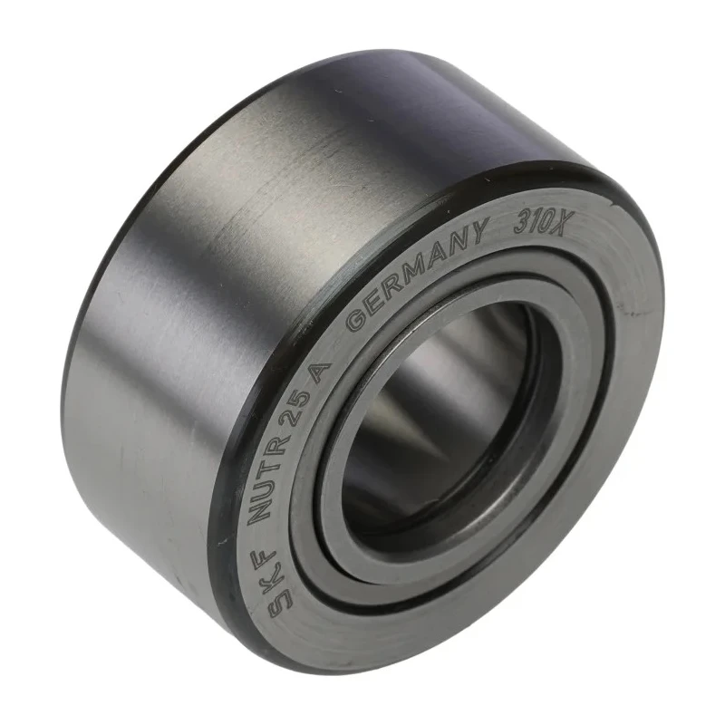 SKF Roller Bearing Cylindrical Type 25 mm ID 52 mm OD Parallel Bore, 2 Rows, Steel NUTR 25 A