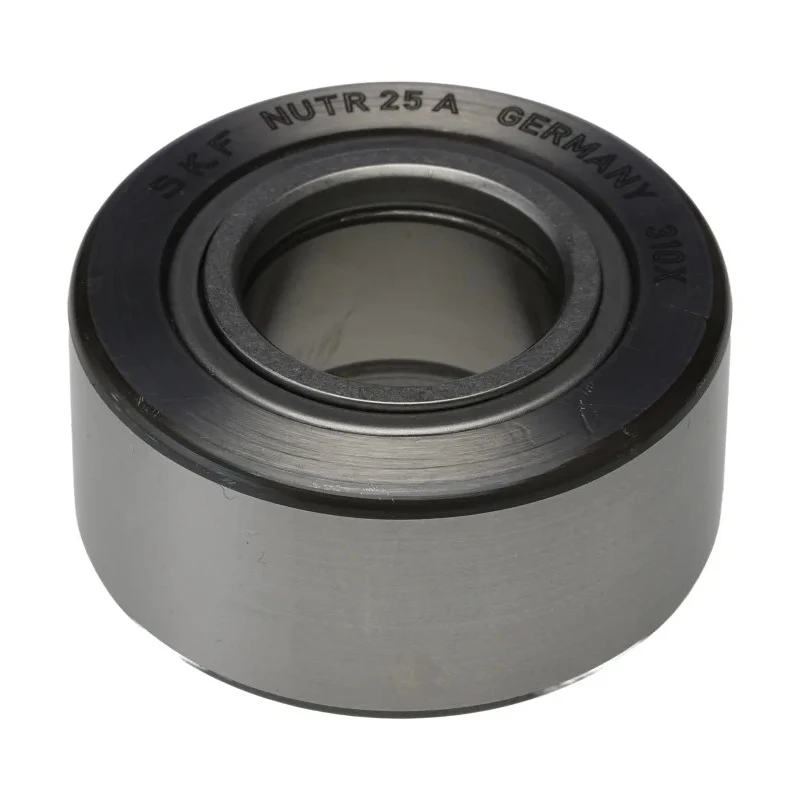 SKF Roller Bearing Cylindrical Type 25 mm ID 52 mm OD Parallel Bore, 2 Rows, Steel NUTR 25 A