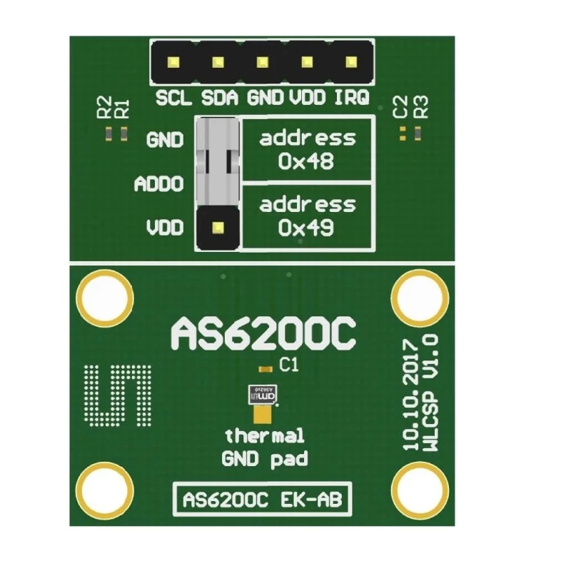 ams OSRAM Temperature Sensor Evaluation Kit , Digital Temperature Sensor, RoHS Compliant, Austria Origin AS6200C-WL_EK_AB