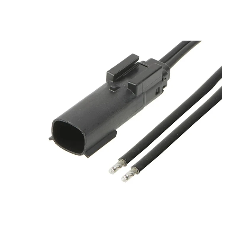 Molex Automotive Connector Black Cable 2 Way Crimp Termination 22A Current Rating 216282-1032