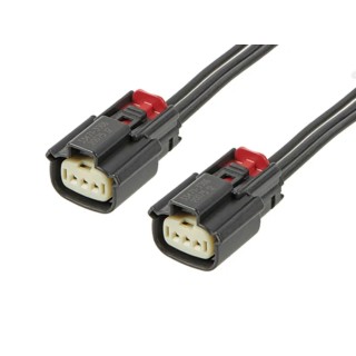 Molex Automotive Connector Black Cable Crimp Termination 22A Current IP67 Nylon Housing 216281-1022