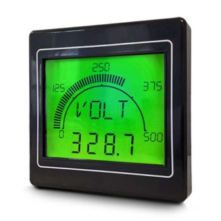 Trumeter Digital Panel Multifunction Meter APM-MAX-M23-PU-4R, LCD Display, Process or Shunt Meter, 68mm x 68mm