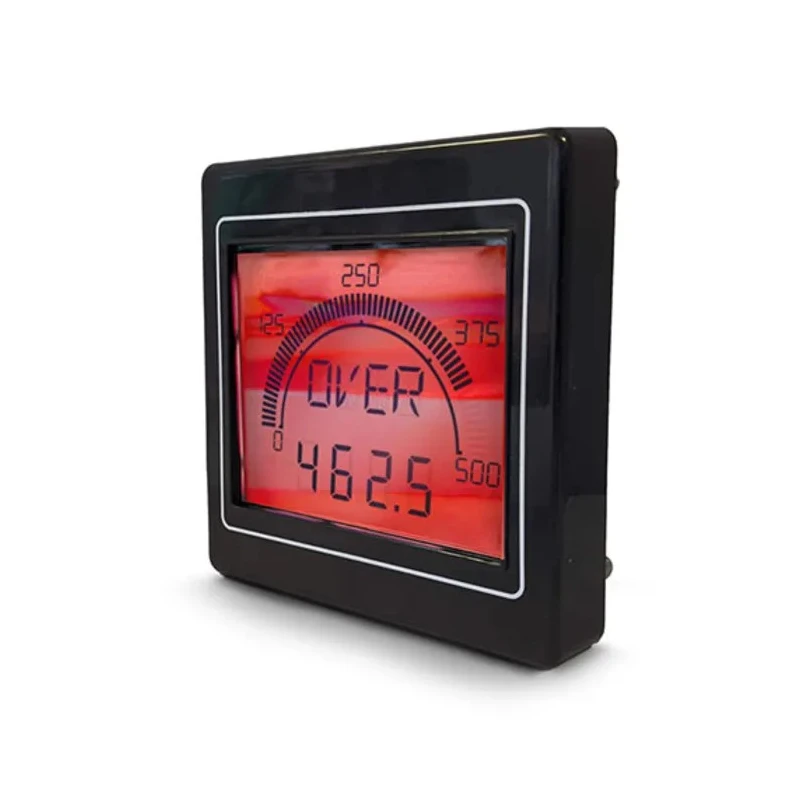 Trumeter Digital Panel Multifunction Meter APM-MAX-M23-PU-4R, LCD Display, Process or Shunt Meter, 68mm x 68mm