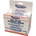 MG Chemicals Industrial Alcohol Wipes Isopropanol Wet Single Use Box of 25 130 mm x 150 mm 8241-WX25