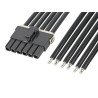 Molex 6 Way Female Mega-Fit to 6 Way Female Unterminated Wire to Board Cable 600mm 600V 25A 12AWG Nylon Jacket 216401-1063