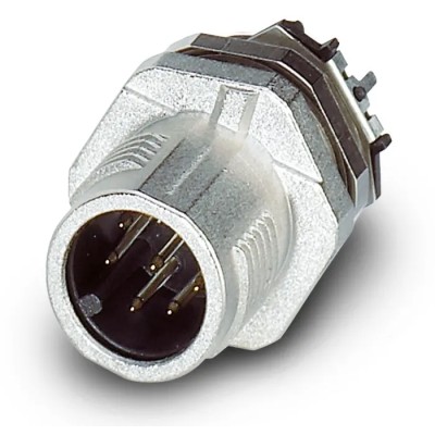 Phoenix Contact Circular Connector 8 Contacts Rear M12 Plug Female IP67 30V 2A SPEEDCON 1557578