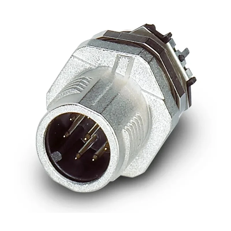 Phoenix Contact Circular Connector 8 Contacts Rear M12 Plug Female IP67 30V 2A SPEEDCON 1557578