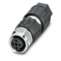 Phoenix Contact Industrial Circular Connector M12, 4 Contacts, Socket Female, Straight, IP67 1440766