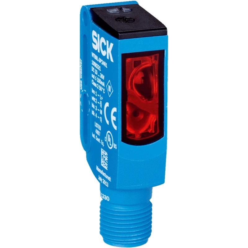 SICK Background Suppression Photoelectric Sensor Block Style, Detection Range 25 mm to 400 mm, PNP Output, IP66 WTB9L-3P2491
