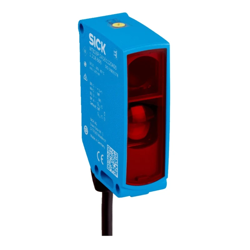SICK Background Suppression Photoelectric Sensor, Block Style, Detection Range 30 mm to 1.6 m, NPN WTB26P-34161120A00