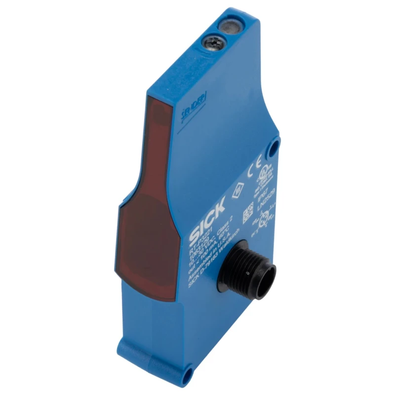 SICK Background Suppression Photoelectric Sensor, Block Style, 60 mm to 900 mm Detection Range, PNP Output, IP67, RT-P3221
