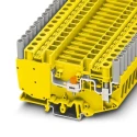 Phoenix Contact Test Disconnect Terminal Block Yellow 0.5 mm² to 10 mm² Screw Connection 500V 41A 1-Level URTK/SP YE 3070517