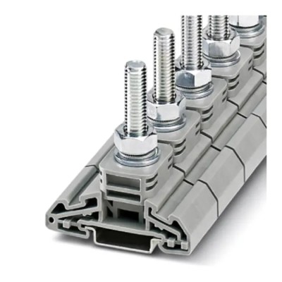 Phoenix Contact High Current Bridge Screw HV M10/1 Series Polyamide Insulation Grey 3049408