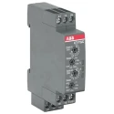 ABB CT-C Series DIN Rail Timer Relay 2-Contact SPDT 24 to 240 V AC, 0.05 s to 100 h 1SVR508160R0100