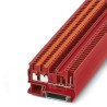 Phoenix Contact Feed Through Terminal Block Red 0.14-4mm², 24A, 500V, Push-in Connection, 1-Level, PT 2.5-TWIN/1P RD 3209634