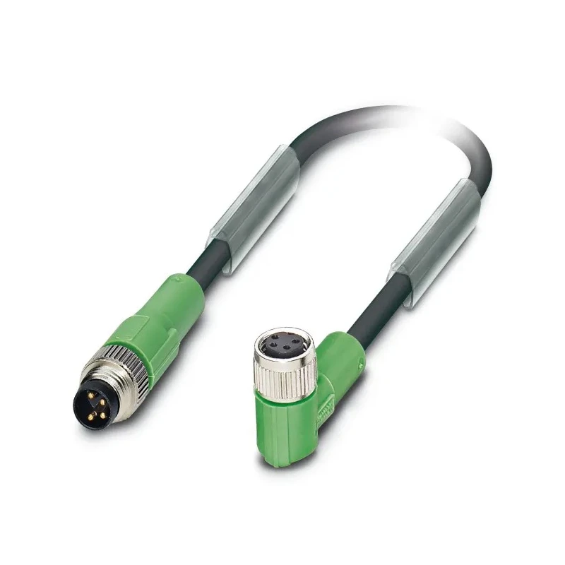 Phoenix Contact Sensor Actuator Cable Male 4 Way M8 to Female 4 Way M8 30V Polyurethane Jacket 300mm 1682184