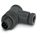 Phoenix Contact Circular Connector Cable Mount M12 4 Contacts Plug Male IP67 SACC Series 1681091