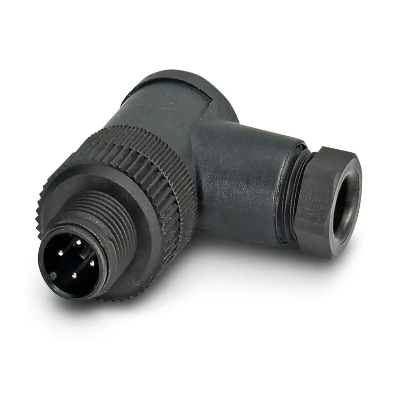 Phoenix Contact Circular Connector Cable Mount M12 4 Contacts Plug Male IP67 SACC Series 1681091