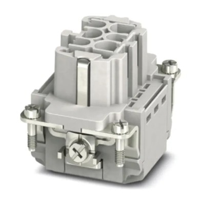 Phoenix Contact Heavy Duty Power Connector Insert 6-Contact 2 Row 500V HEAVYCON B06 1407727