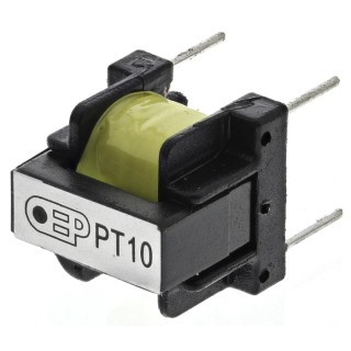 OEP Through Hole Pulse Transformer 2:1 Turns Ratio, 115 μH Primary Inductance, 5.10Ω Primary Resistance PT10