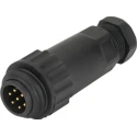 RS PRO Industrial Circular Connector, 7 Contacts, M24 Cable Mount Socket, Male Contact, IP67, 10A, 250V, Threaded 210-7304
