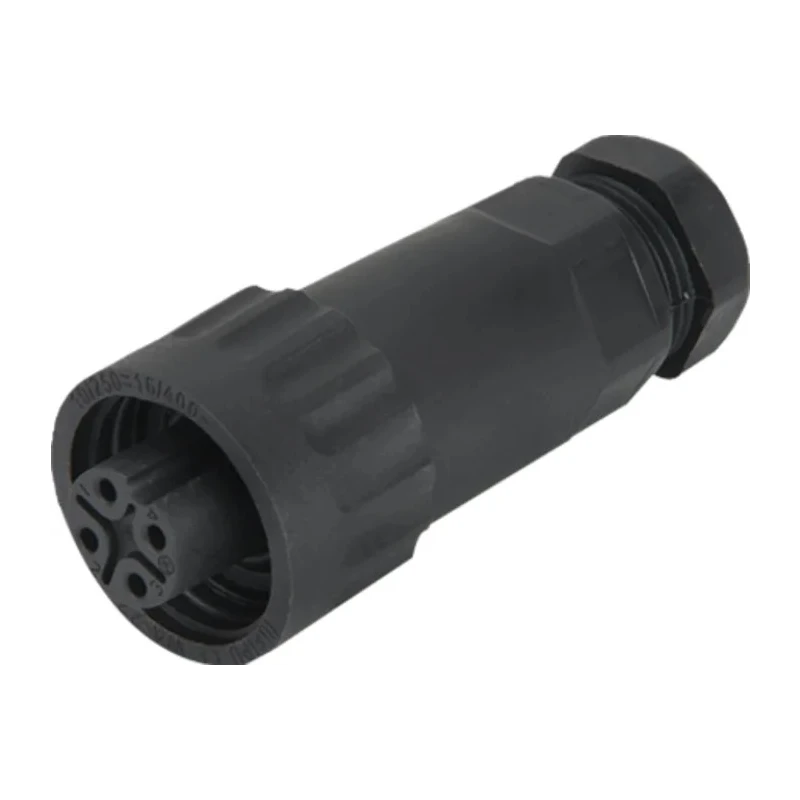 RS PRO Industrial Circular Connector 4 Contacts Cable Plug Female IP67 400V 16A WA22 Series 210-7318