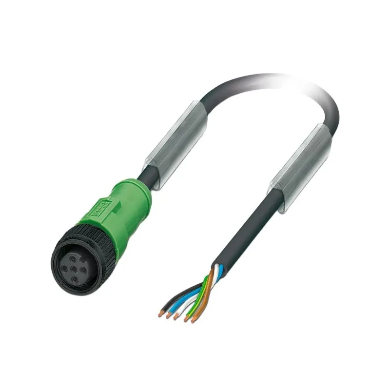 Phoenix Contact Female 5 Way M12 to 5 Way Unterminated Sensor Actuator Cable 3 m 60V Polyurethane Jacket 1442528