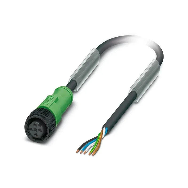 Phoenix Contact Female 5 Way M12 to 5 Way Unterminated Sensor Actuator Cable 3 m 60V Polyurethane Jacket 1442528