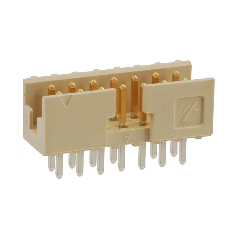 Amphenol Communications Solutions Minitek Series Straight Through Hole PCB Header, 14 Contacts, 2 mm Pitch, 2 98414-G06-14LF