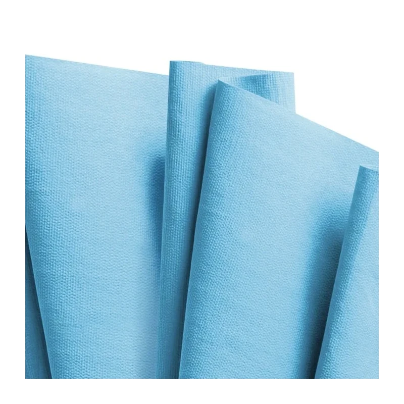 WYPALL X80 Power Clean™ 8295 Blue Cloths for General Cleaning, Dry Use, Box of 80 Per Pack, 426 x 212 mm 8295003