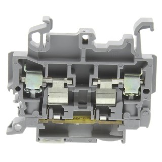Entrelec M Series Fused DIN Rail Terminal Block Grey, 4 mm² to 6 mm², 1-Level Fused, Screw Termination 1SNA115663R2300