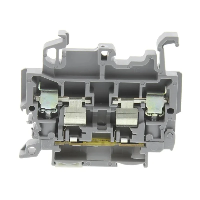 Entrelec M Series Fused DIN Rail Terminal Block Grey, 4 mm² to 6 mm², 1-Level Fused, Screw Termination 1SNA115663R2300